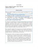 Analisis textual. La corrupción