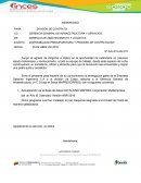 DISPONIBILIDAD PRESUPUESTARIA Y PROCESO DE CONTRATACIÓN