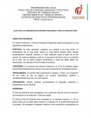 GUÍA PARA LA ELABORACIÓN DEL INFORME PRELIMINAR Y FINAL DE PASANTIA