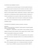 En síntesis para escribir un ensayo. Qué escribo en cada apartado