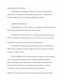 ESPECIFICACIONES TÉCNICAS SANEAMIENTO DE DERRAME