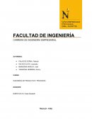 INGENIERÍA DE PRODUCTOS Y PROCESOS