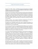 Etapas del Pensamiento Sociológico