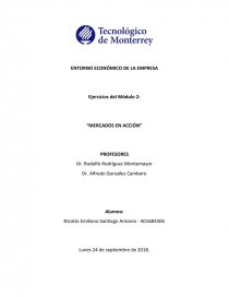 Ejercicios del Módulo 2: “MERCADOS EN ACCIÓN”. Página 1