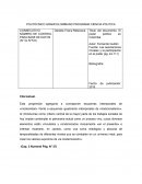 POLITÉCNICO GRANCOLOMBIANO PROGRAMA CIENCIA POLITICA