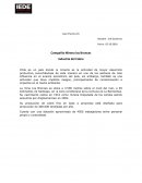 Caso Practico #1 Compañía Minera los Bronces