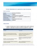 Formato:Modalidades de la organización y tipos de empresa