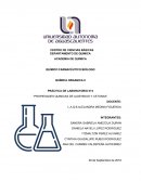 PRÁCTICA DE LABORATORIO N°4 “PROPIEDADES QUIMICAS DE ALDEHIDOS Y CETONAS”