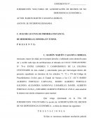 JURISDICCIÓN VOLUTARIA DE ACREDITACIÓN DE HECHOS DE NO DEPENDENCIA ECONÓMICA