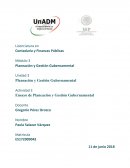Planeación y Gestión Gubernamental