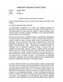 Discurso sobre la discriminación económica