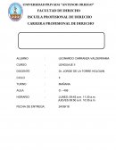 INFORME DE LECTURA, EN EL NIVEL INFERENCIAL DEL LIBRO “DERECHO PENAL”