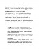 INTRODUCCIÓN A LA PSICOLOGÍA COGNITIVA