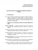 SOLUCION DE CONFLICTOS EN EQUIPOS INTERDISCIPLINARIOS DE TRABAJO