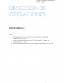 DIRECCIÓN DE OPERACIONES EJERCICIO PÁGINA 8