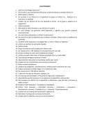 CUESTIONARIO ¿Qué son los Riesgos Químicos?
