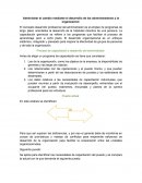 Administrar el cambio mediante el desarrollo de los administradores y la organización