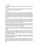 El programa de Gildan de RSE. Conclusiones