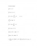 Formulas de intgrales