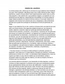 Origen del universo“Gran Explosión” (Big Bang)