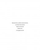 Macroeconomía y políticas macroeconómicas