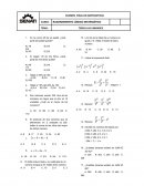 EXAMEN FINAL DE MATEMATICAS RAZONAMIENTO LÓGICO MATEMÁTICO s/r