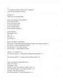 Ordenamiento Burbuja Java