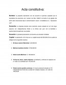 Acta constitutiva y convocatorias de “La Fantástica A.C.”