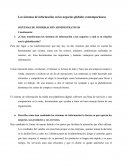 Los sistemas de información en los negocios globales contemporáneos