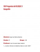 100 preguntas sobre geografia