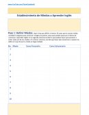 Establecimiento de Miedos a Aprender Inglés