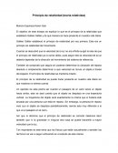 Principio de relatividad