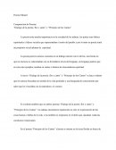 Poesía Náhuatl comparación de poemas “Dialogo de la poesía: flor y canto” y “Principio de los Cantos”