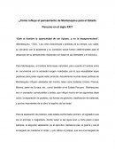 ¿Cómo influye el pensamiento de Montesquieu para el Estado Peruano en el siglo XXI?
