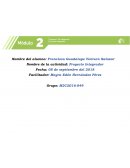 Proyecto Integrador. Proyecto de Vida