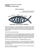 UNIVERSIDAD CATÓLICA DE EL SALVADOR TEOLOGÍA