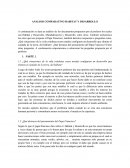 Analisis comparativo, Hábitat y Desarrollo