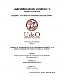 Programa Educativo de Sistemas Computacionales