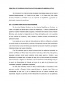 PRINCIPALES GUERRAS POR LA AMBICIÓN IMPERIALISTA