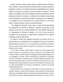 Ejemplo antecedentes