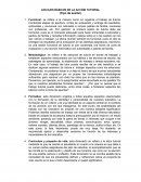 LOS EJES BÁSICOS DE LA ACCIÓN TUTORIAL