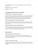 ¿Qué significa ser adulto mayor en esta sociedad?