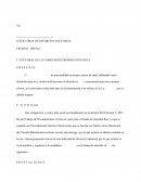 JUICIO: ORAL DE DIVORCIO UNILATERAL