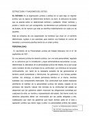 Estructura y funciones del estado