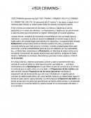 EL CAMINO DEL DELITO