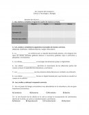 Examen del trimestre 1 Ciencia y Tecnología 1, Biología s/r