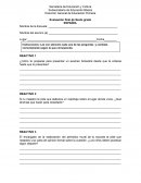 Evaluación final de Sexto grado ESPAÑOL. MATEMÁTICAS. CIENCIAS NATURALES s/r