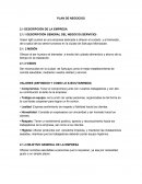 PLAN DE NEGOCIOS Green ligth cuisine