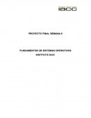 Fundamentos de Sistemas Operativos Proyecto Final