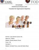 Actividad Física y salud del Adulto Mayor